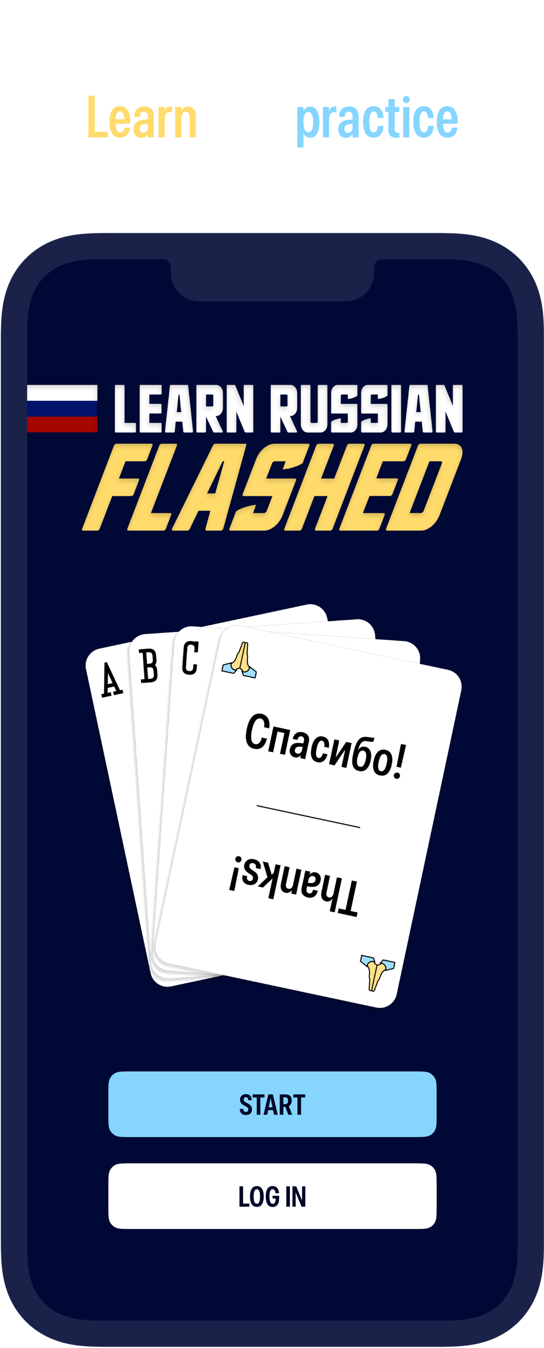 Learn Russian Flashed